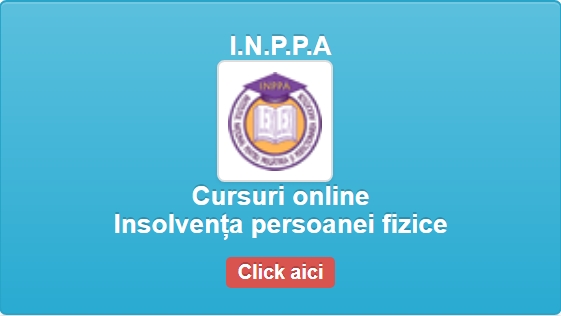 Click pe imagine pentru a accesa cursurile privind insolvența persoanei fizice online !